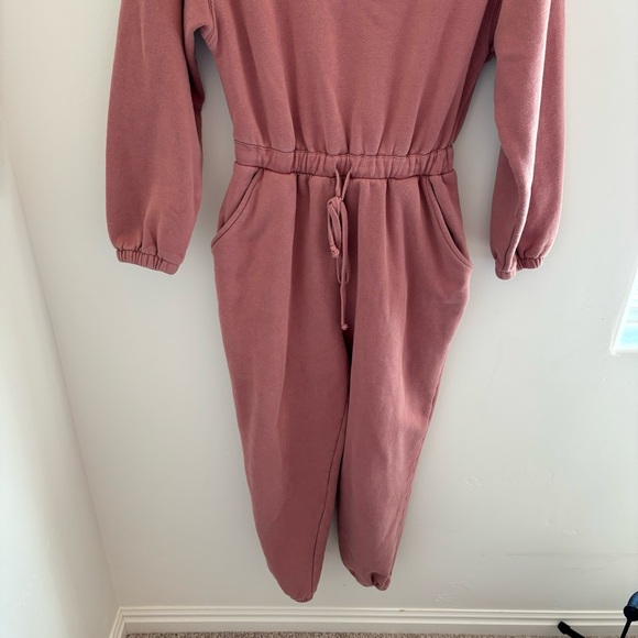Wild fable Round Neck Fleece Jumpsuit - Picture 5 of 7